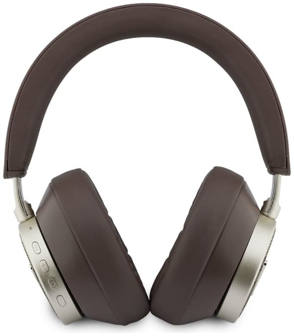 GUESS 4G Triangle Logo Bluetooth ENC On-Ear Hovedtelefoner Brun