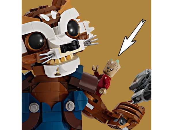 LEGO Super Heroes Marvel 76282 Rocket ja Baby Groot