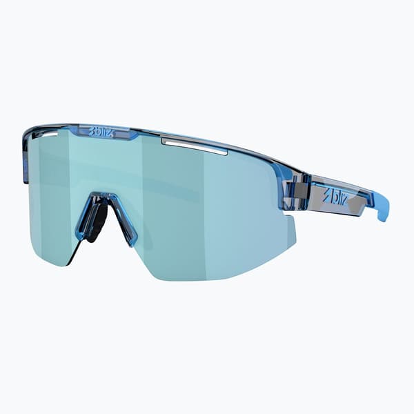 Bliz Matrix Small -aurinkolasit, läpinäkyvä sininen/smoke ice blue multi