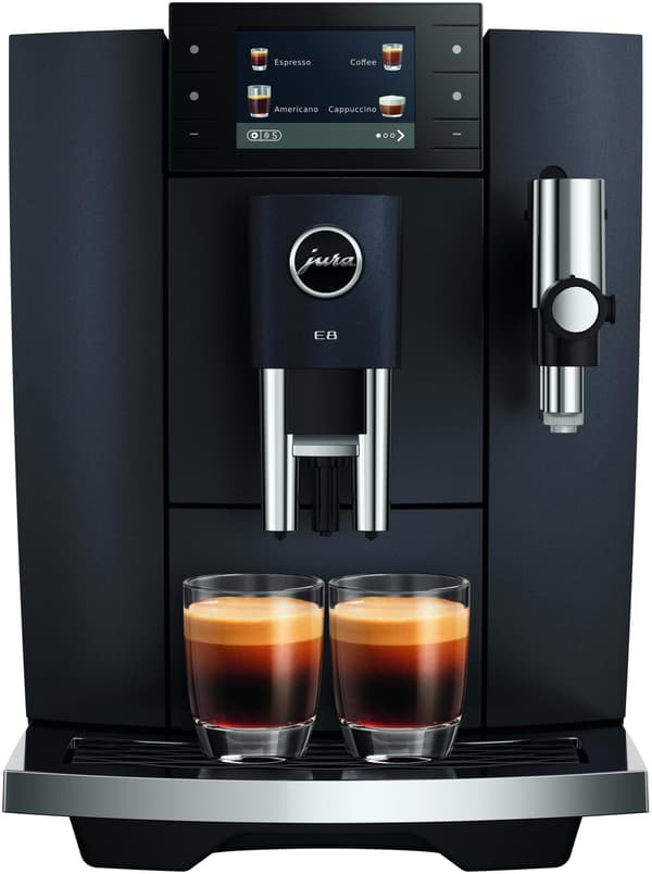 JURA E8 Cosmic Black (ED) kaffemaskin