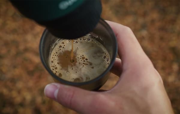 OUTIN Nano Kaffemaskine Grøn