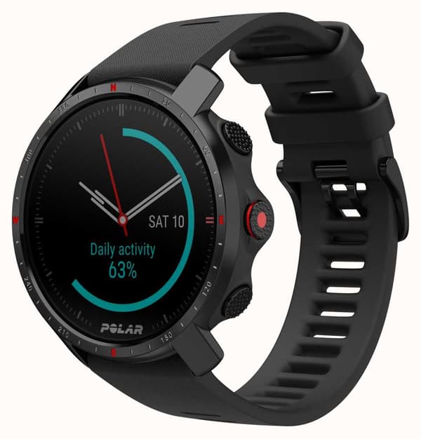 Smartwatch Polar Grit X Pro Black DLC