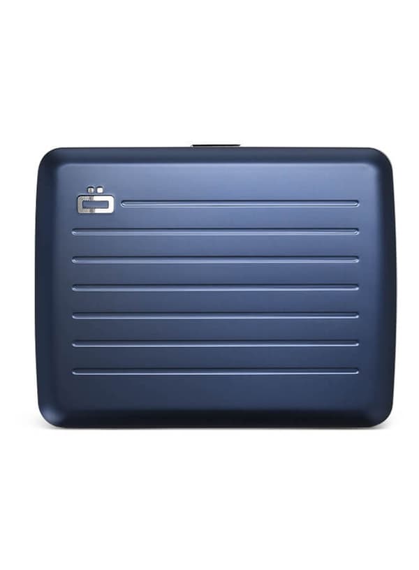 RFID-plånbok för kort Ogon Designs Smart Case V2 Large - marinblå