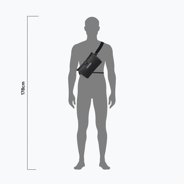Cykelstyrtaske ORTLIEB Velo-Sling Flex 5 l sort