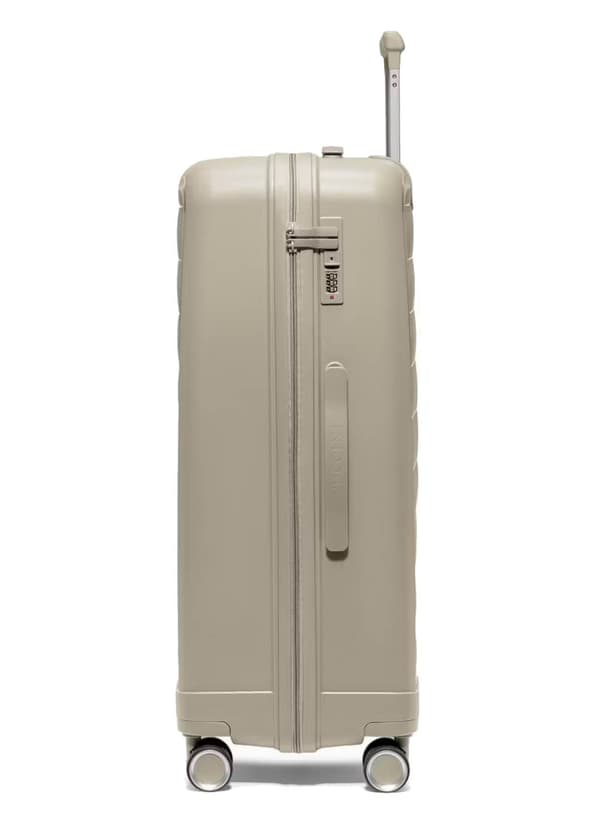 Puccini Turin stor kuffert - beige