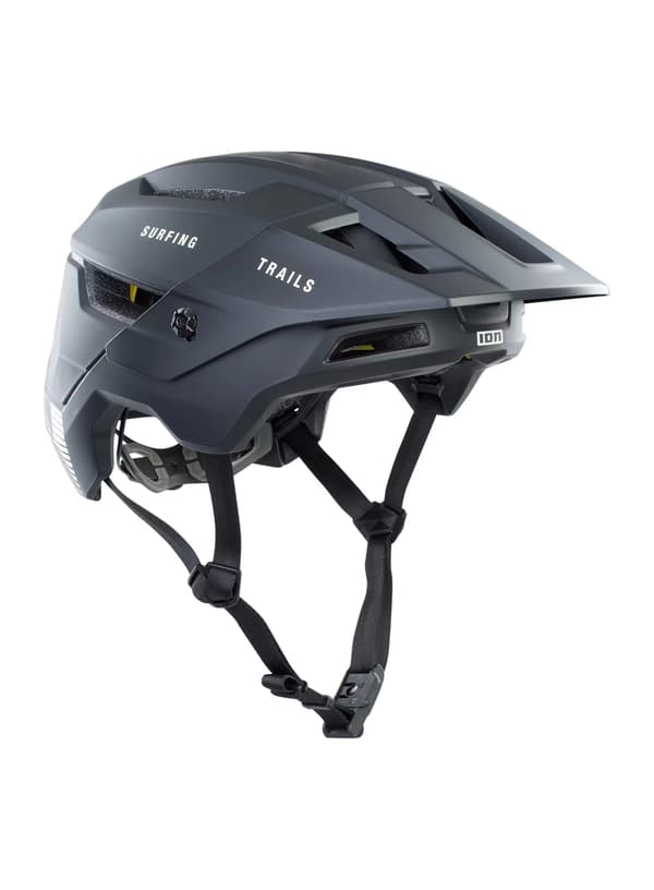 ION Traze Amp MIPS Enduro Hjelm - sort Størrelse: S