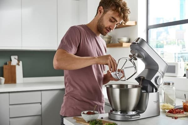 Kenwood Titanium Chef Baker KVC85.594SI -yleiskone, hopea