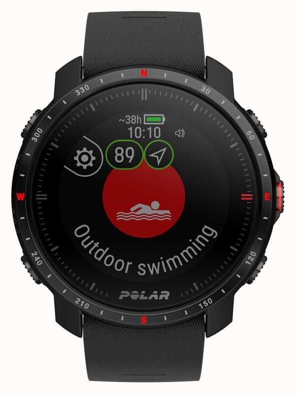 Smartwatch Polar Grit X Pro Black DLC
