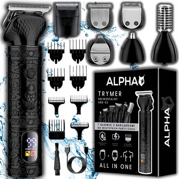 ALPHA ABS-03 Tørbarbermaskine