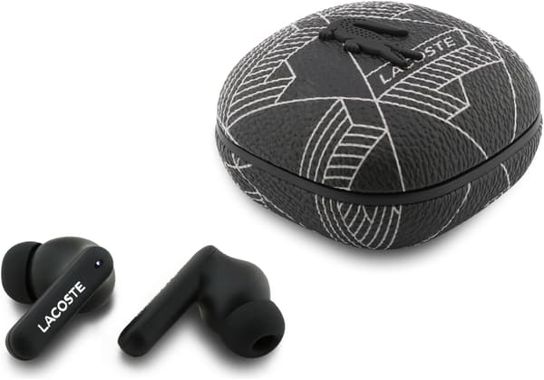 LACOSTE Monogram The Blend ANC In-ear hovedtelefoner Sort