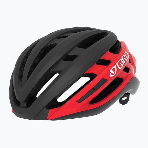 Giro Agilis cykelhjelm mat sort lys rød