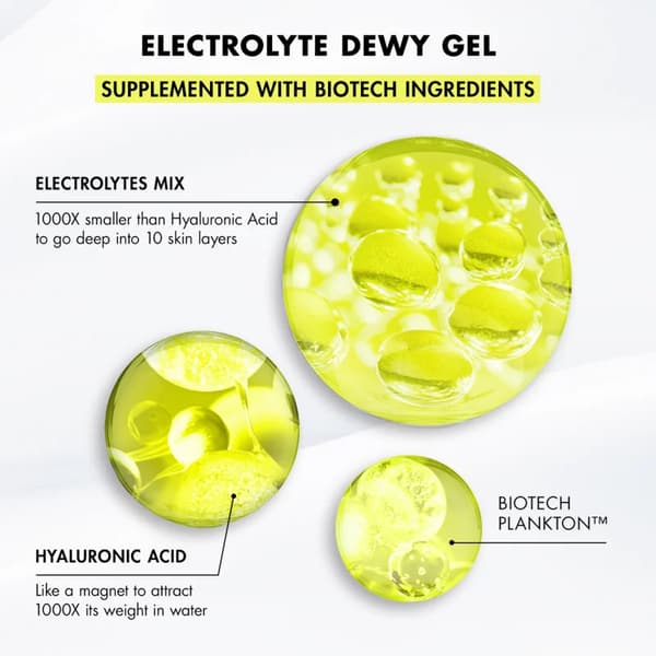 Biotherm Aquasource+ Electrolyte Dewy Gel -kasvogeeli 100 ml