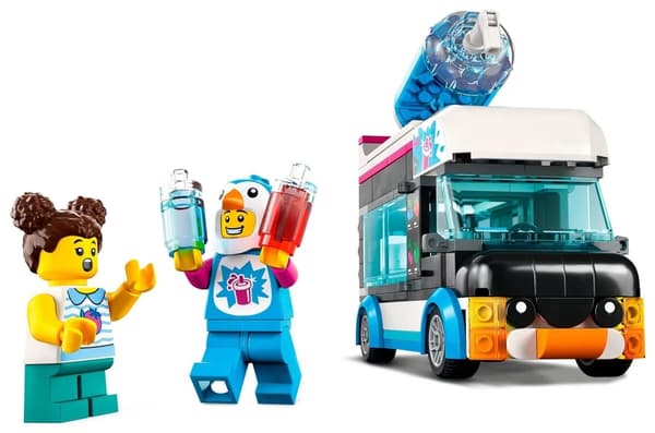 LEGO City 60384 Pingvinslushbil