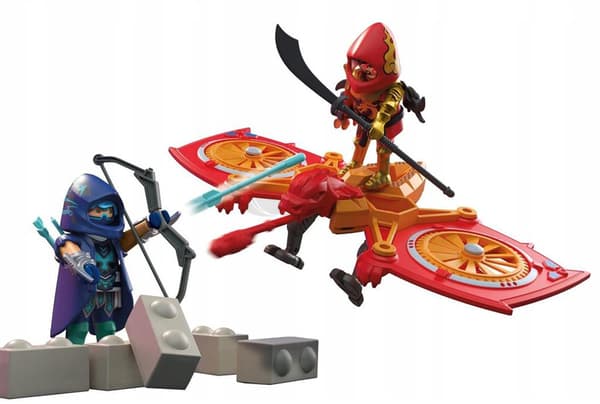 PLAYMOBIL 71833 Heroisk drone mod ond ninja sæt +4 år