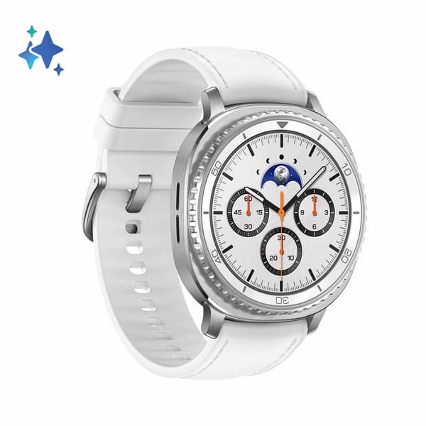 Smartwatch Samsung Galaxy Watch8 Classic LTE 46mm Hvid