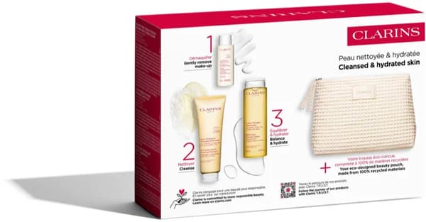 Clarins Cleansing Essentials Normal Skin gavesæt til normal hud