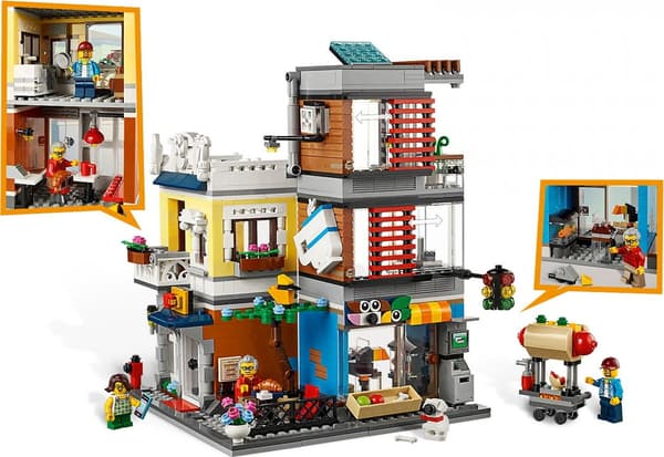 LEGO Creator Djuraffär och kafé (31097)