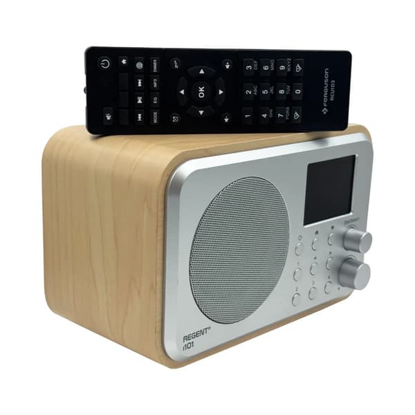 Ferguson i101 Radio FM DAB+ Internet Bluetooth Sølv-brun