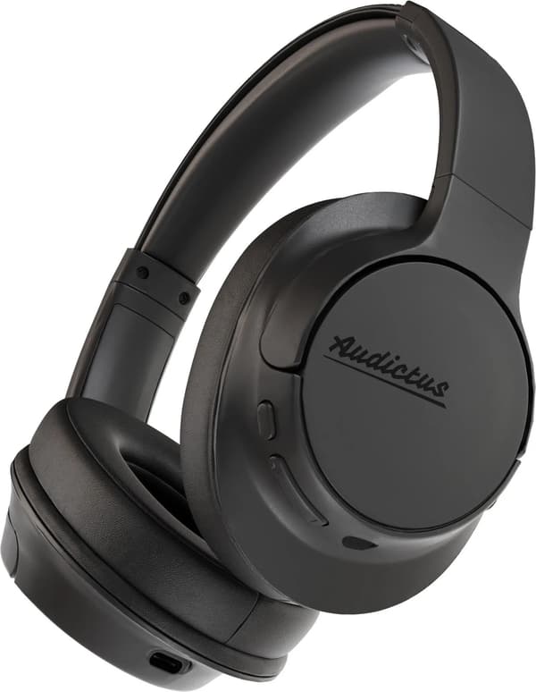 Audictus CHAMPION PRO Trådløse hovedtelefoner Over-ear Bluetooth 5.0 Sort