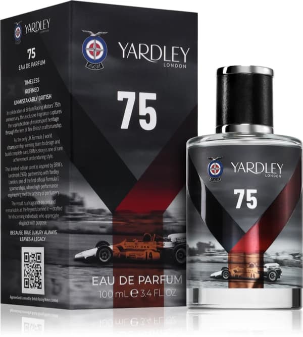 Yardley BRM 75 Eau de Parfum til mænd 100 ml