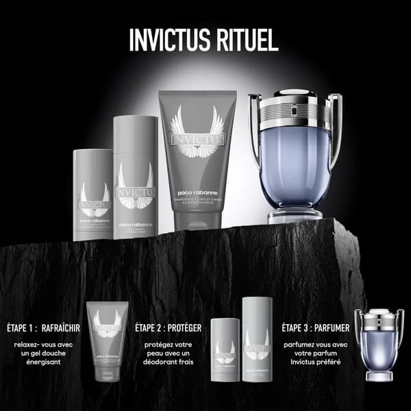 Duschgel för män Rabanne Invictus 150 ml