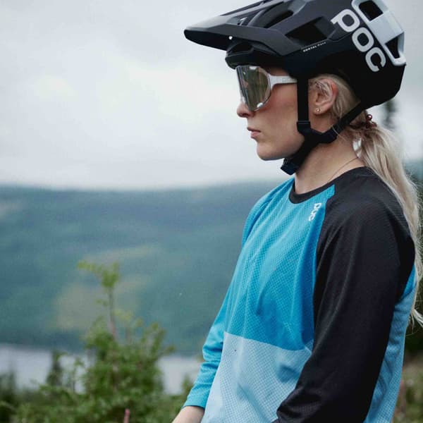 POC Kortal Race MIPS cykelhjelm uranium sort mat/hydrogen hvid