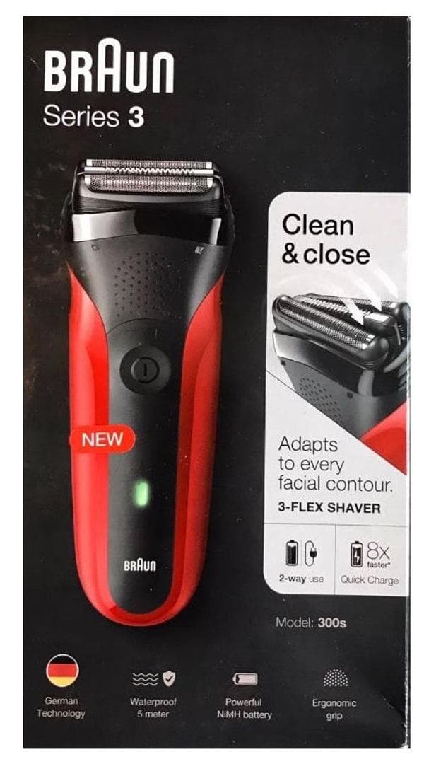 Braun Series 3 300s -parranajokone