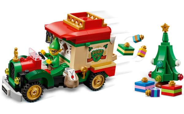 LEGO Iconic 40746 Julemandens lastbil