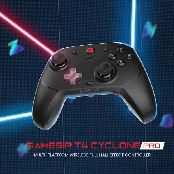 GameSir HRG7107 T4 Cyclone Pro Controller til PC Nintendo Switch iOS Android Trådløs/Kablet Sort