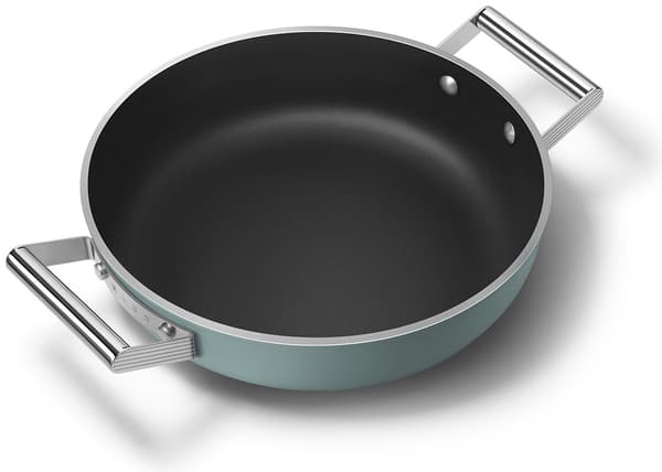 SMEG 50's Style DPF2812EGM 28 cm pande