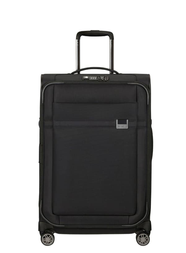 Medium expanderbar resväska Samsonite Airea - black