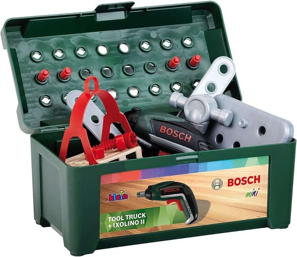 KLEIN Bosch Mini -auto työkalusarjalla 8640
