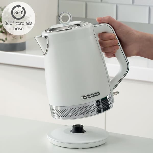 Vattenkokare MORPHY RICHARDS Illumination Vit