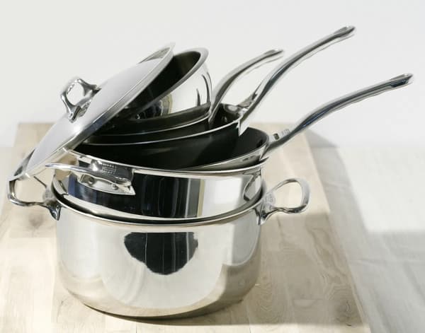 DE BUYER Affinity 2,5 l - rustfri stålkasserolle