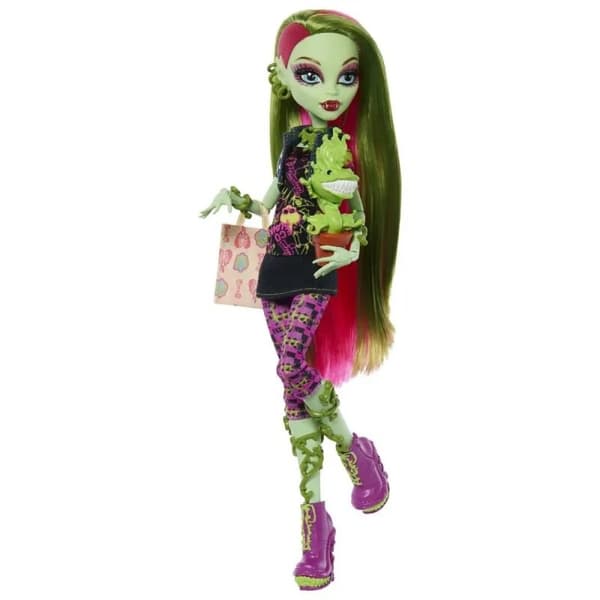 Monster High Mattel JHK58 Venus McFlytrap -nukke, uusintapainos