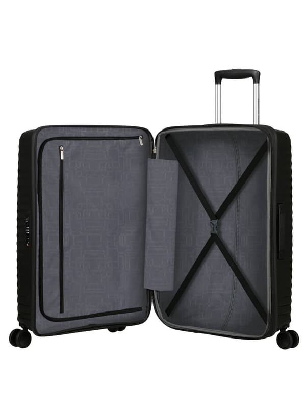 American Tourister Diablast EXP mellemstor kuffert - sort kode