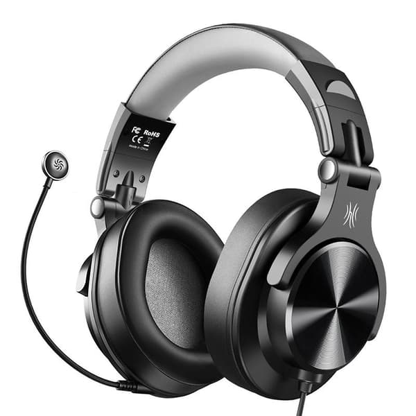 Oneodio A71D Kablede Hovedtelefoner med Mikrofon Over-ear Sort
