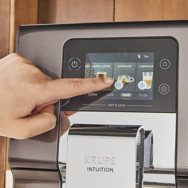 KRUPS Intuition Hot & Cold EA879NE0 Kaffemaskine Iskaffe