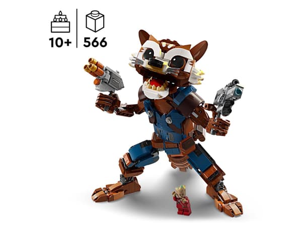 LEGO Super Heroes Marvel 76282 Rocket och Lilla Groot