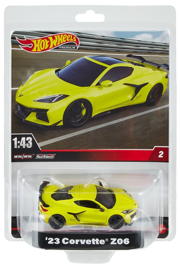 Hot Wheels Premium Corvette Z06 -auto HMD48