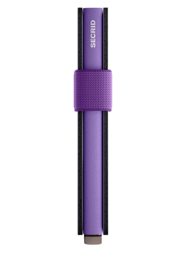 RFID-taskulompakko Secrid Bandwallet Matte - lila / violetti