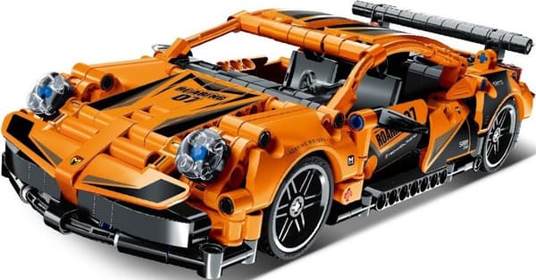 IM.MASTER Pull Back Superauto IM5807 - muoviset rakennuspalikat