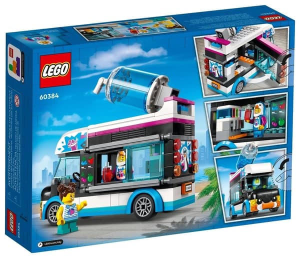 LEGO City 60384 Pingvinslushbil