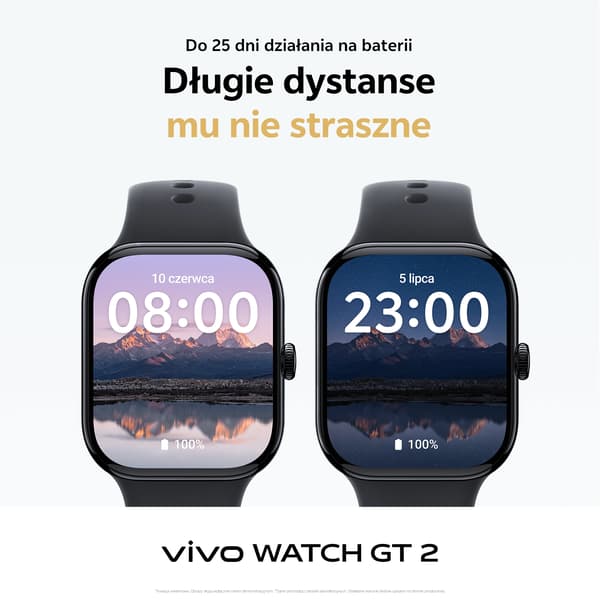 Smartwatch vivo Watch GT2 Sort
