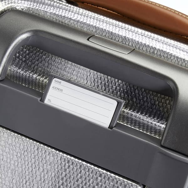 Stor resväska XL Samsonite Lite-Cube DLX - aluminium