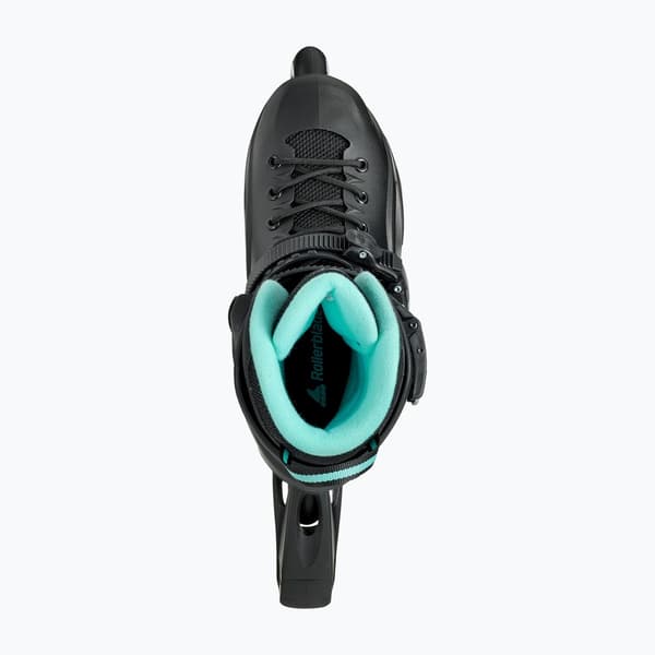 Rollerblade RB 80 W rulleskøjter til kvinder sort/lyseblå Størrelse: 42 EU