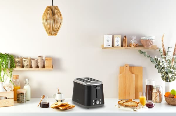 Brødrister TEFAL Collection TT7208E0 Sort