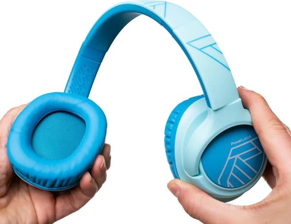 PowerLocus Bobo Trådløse On-Ear Hovedtelefoner til Børn Bluetooth 5.3 Blå