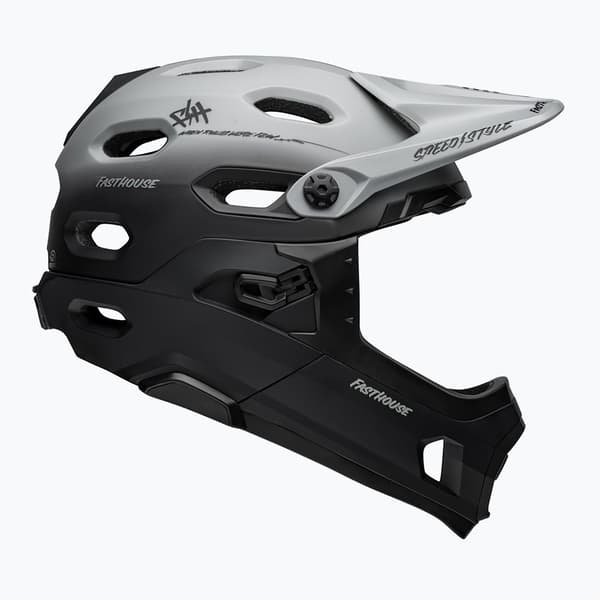 Bell FF Super DH MIPS Spherical matgrå/sort cykelhjelm Størrelse: 52-56 cm