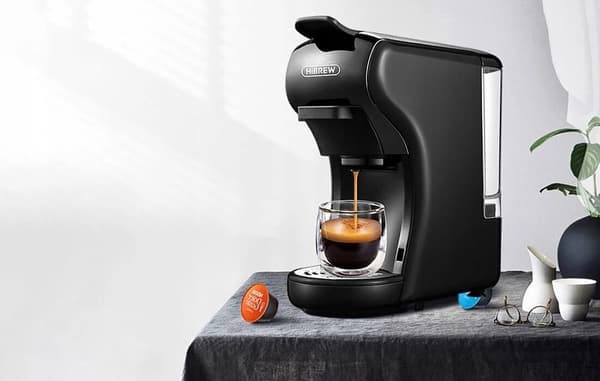 HIBREW H1A kapselkaffemaskin (2 kapselsystem)